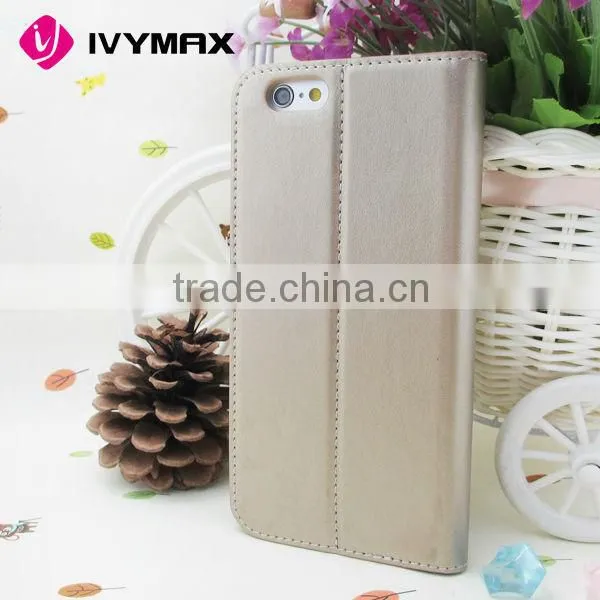 Coloful Flip Hot Selling Wallet Case for Iphone,for Wallet Iphone 6 Case