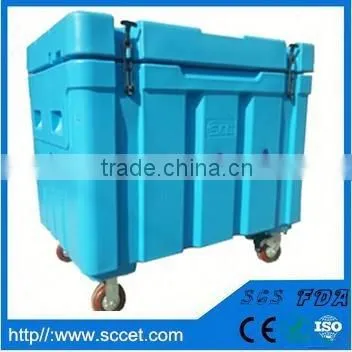 Factory Directly Sell Outside Insulated Big Cooler Dry Ice Storage Chilly Container photo-2