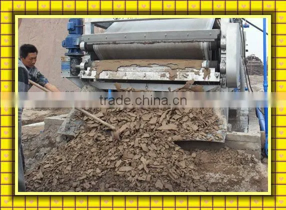 Belt-type Sludge Dewatering Filter Press for Paper Processing photo-2
