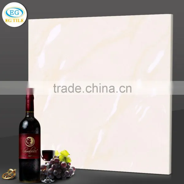 600*600 24x24 Beige Wood Grain Gres Porcelain Tile Soluble Salt Polished Tile photo-4