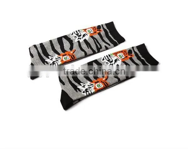 3D Cotton Blend Personalized Casual High Socks Women Men photo-3