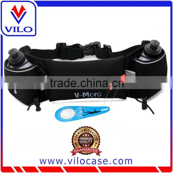 Hiking Belt, Cycling Belt, Sports Jogging Belt With Water Bottle Holders photo-3