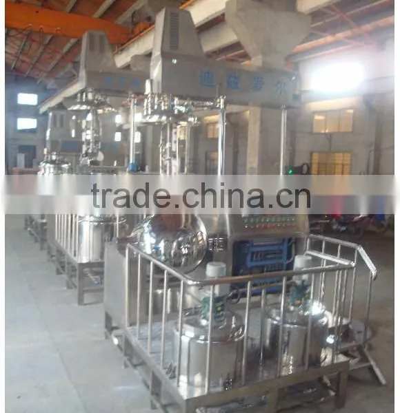 650L Easy Discharge Lotion Cream Vacuum Making Machine photo-4