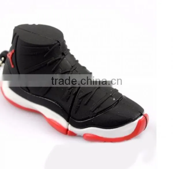 Free Sample Silicone Sneakers Shoes Usb Flash Drive, NBA Star Shoes Shape U Disk New Products 2016 photo-2