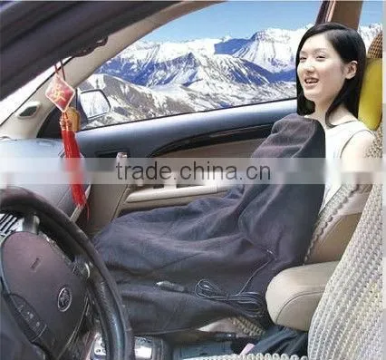 12V Portable Polar Fleece Electric Heating Blanket photo-6