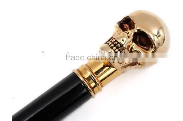 23 Inch Cos Play Long Cool Stick Manual Handle Skull Umbrella photo-5