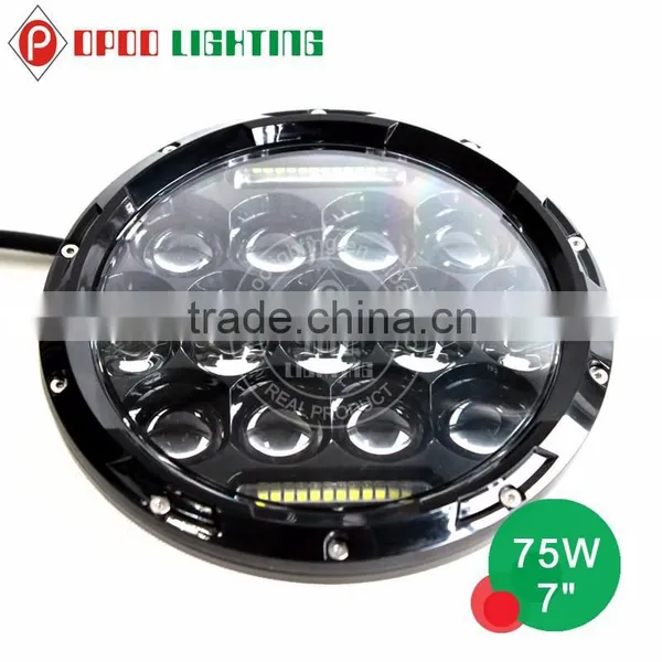 7'' 75W Jeep Led Headlight With Daytime Running photo-6