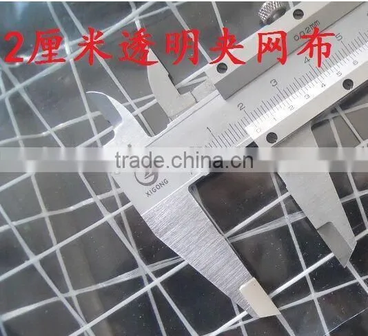 PVC Transparent Mesh Fabric photo-3