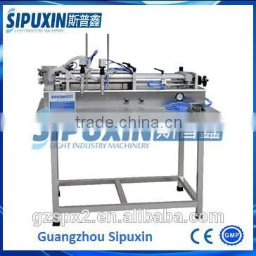 SPX-Single Head / Double Heads Semi Automatic Self-suck Liquid Filling Machine for Water photo-4