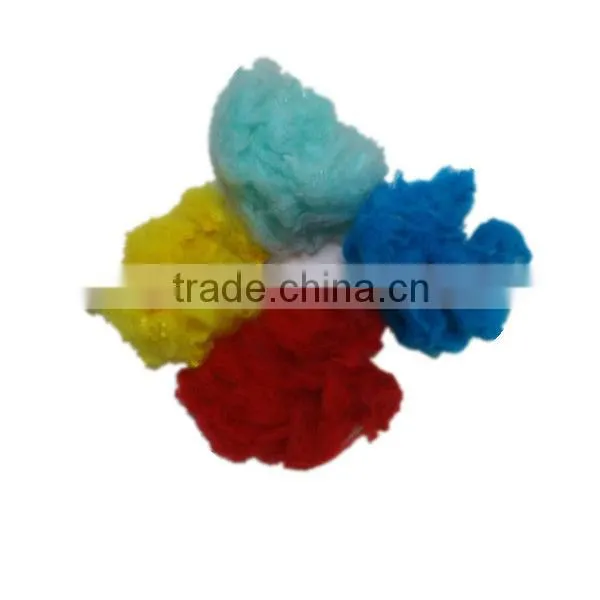 Pet Bottles Recycle Colored Polyester Staple Fiber1.2D38mm photo-6