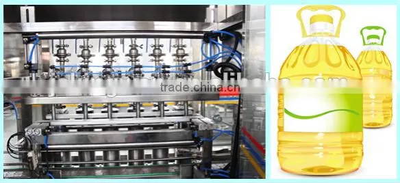 sunflower oil filling capping machine /oil processing line