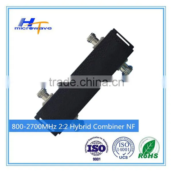 698-2700MHz Micro Wave Passive Component 50ohm N or DIN Female Hybrid Combiner 2 in 1 Out photo-5