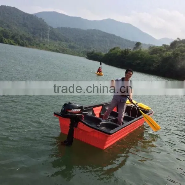 Simple Plastic Big Fishing Boat for 8-10people Together photo-4