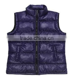 Lady's 50D Polyester Ultralight Soft Padding Vest photo-3