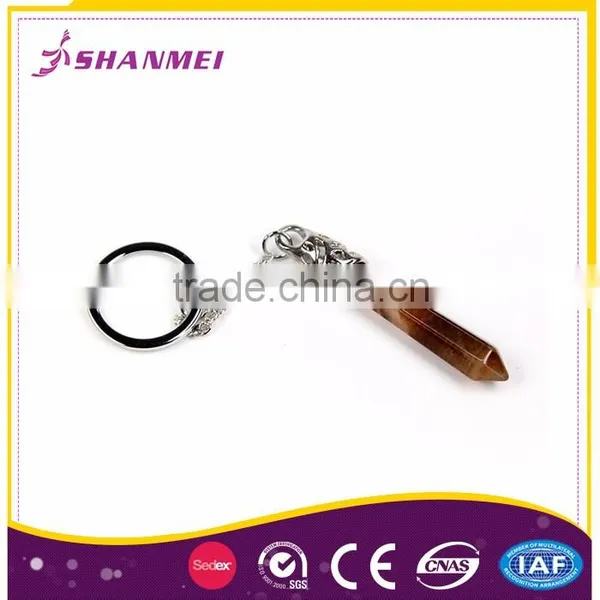 Top Factory Gemstone Alloy Metal Key Ring Price photo-6