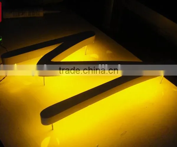 Popular Stainless Steel Back Lit Letter Sign photo-3