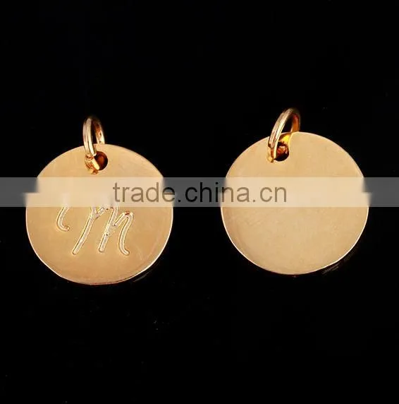 Alphabet Charms Wholesale/ Design Your Own Letter Pendant Necklace photo-4