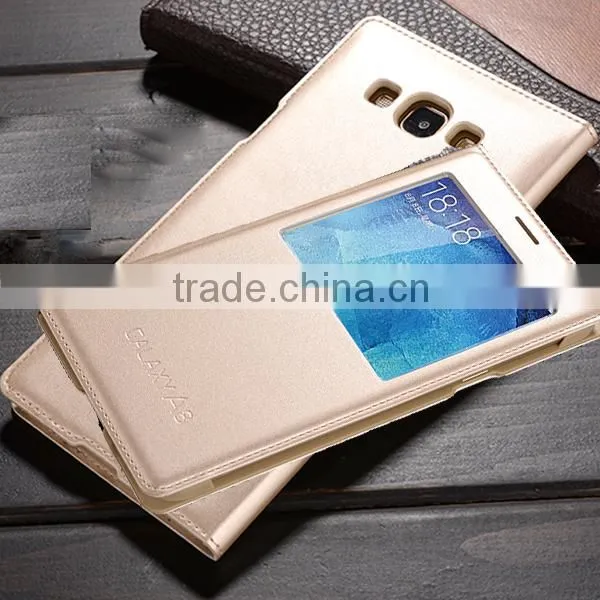 Mobile Phone Case Leather Flip for Sansung Galaxy A8 photo-3