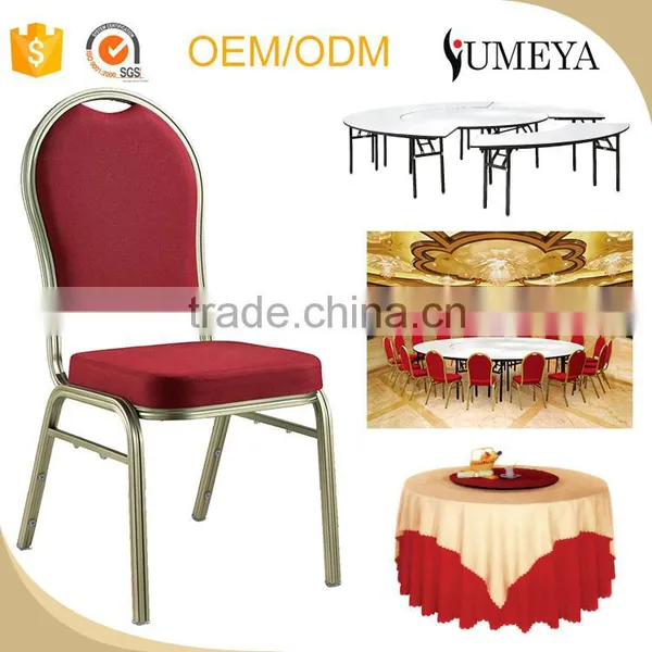 Wholesale Hotel Furniture Banquet Hall Chair Aluminum Frame Used Banquet Chair for Sale photo-4