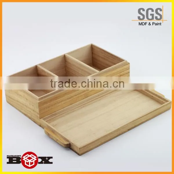 PLAIN WOOD - WOODEN BOX FOR 2 SETS OF PLAYING CARDS DECOUPAGE photo-3