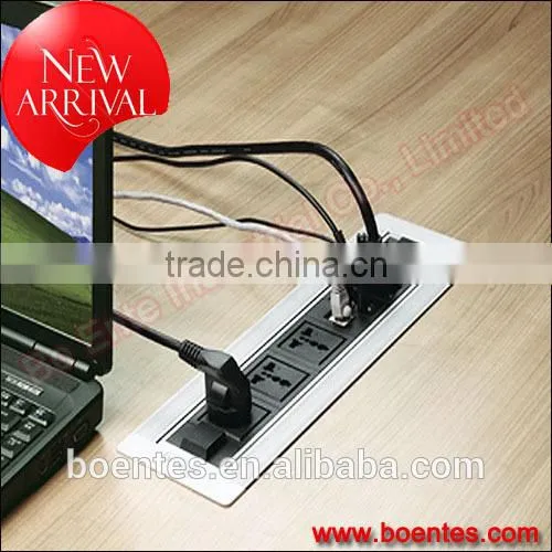 Motorized Cable Cubby/Electric Desktop Socket/Automatic Tabletop Socket photo-5
