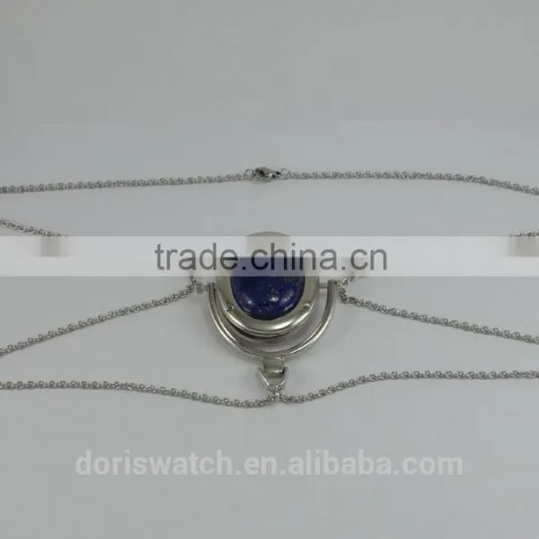 2015 New Fashion Pocket Watch Pendant Hanging Pocket Elegant Charming STONE Watch Wholesale photo-6