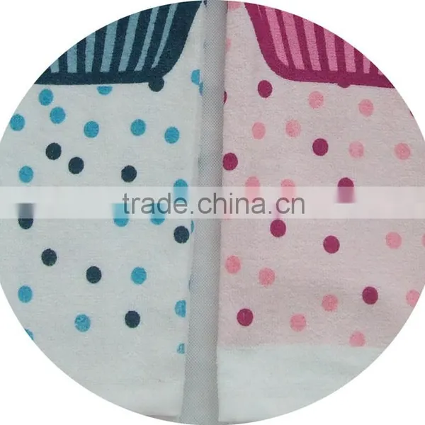 Silk Screen Pigment Custom Kitchen Towel Cotton Tea Towel Christmas Design photo-2