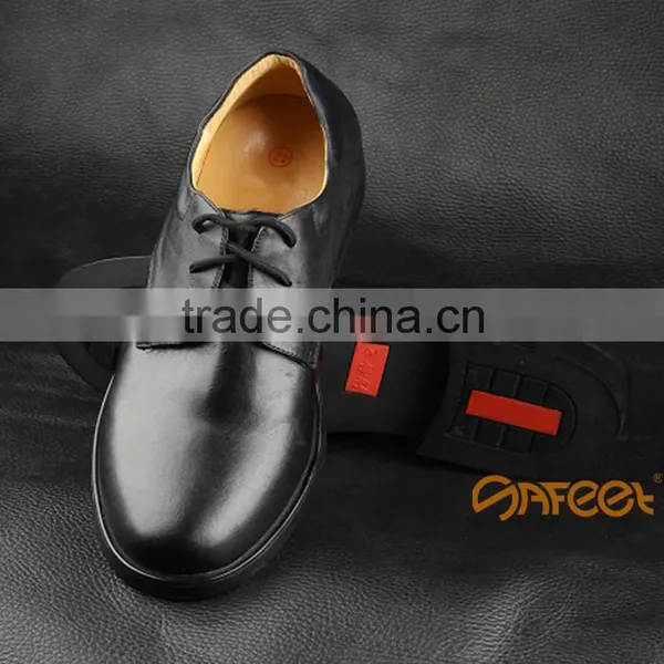 Rubber Outsole Steel Toe Safety Shoes Executive Men's Steel Toe Shoes Resistance Shoes SA-1011 photo-4
