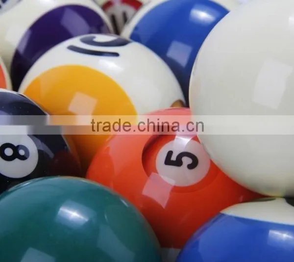 High Quality 57.2mm Resin Billiard Ball Big Unmber photo-3