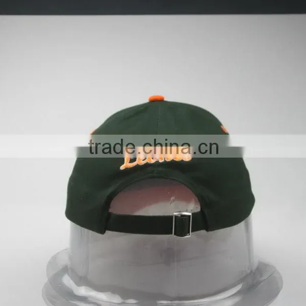 Stylish Adults Size 3D Embroidery Brushed Cotton Twill Baseball Caps With Slide Closure photo-4