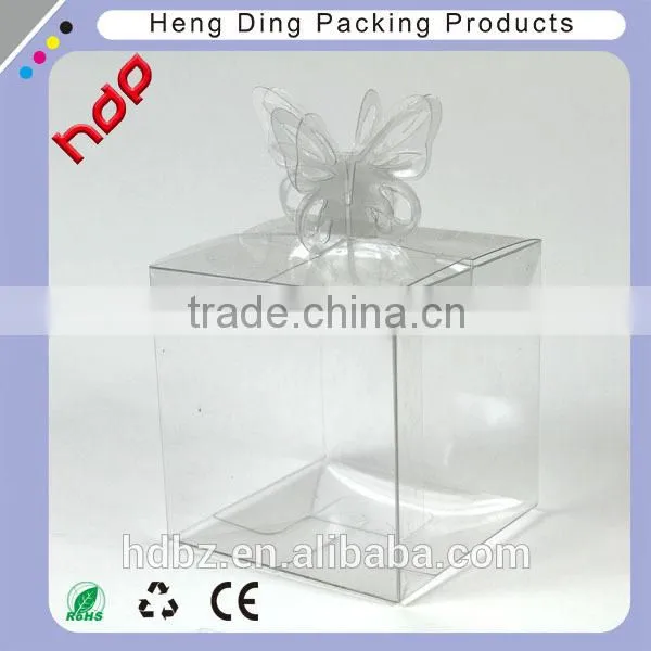 Custom Hot Sale Special Soft Crease Transparent Pvc Cake Boxes Printing photo-5