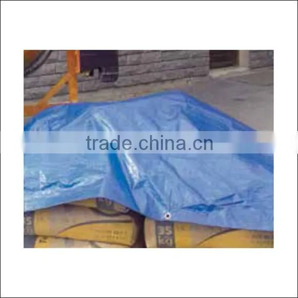 All Purpose Waterproof Blue PE Tarpaulin With Aluminium Eyelet photo-2
