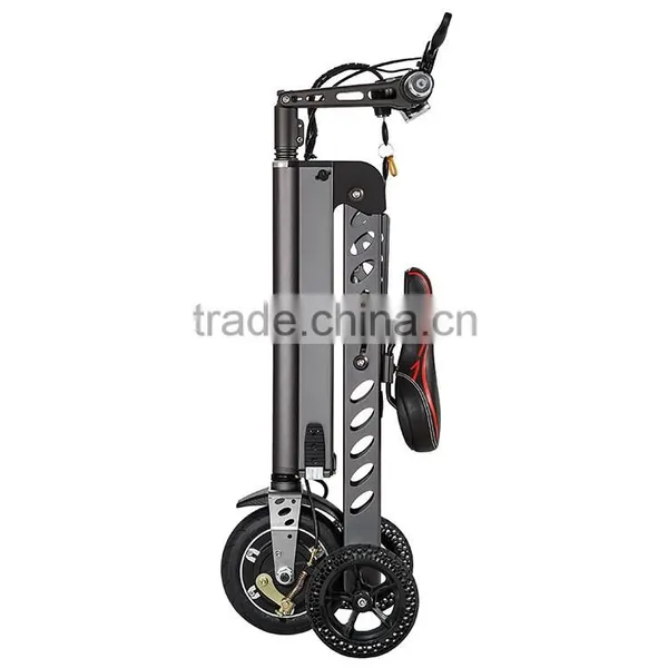36V Portable Type Electrical Bicycle 3 Wheel Fasion Folding Bicycle photo-6