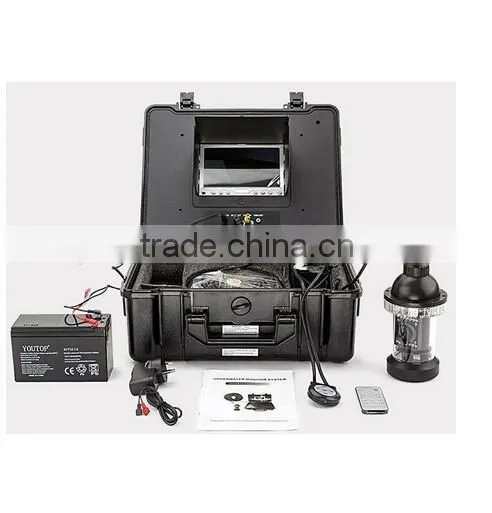 7" TFT LCD Underwater Monitoring Camera System HD 420TVL CCD Sensor Underwater Video Camera System With Night Vision