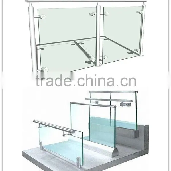 House Plans Stair Grill Design Glass Handrail Price China Supplier photo-5