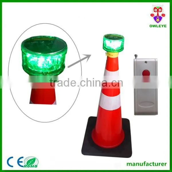 Ultra Bright 12 Pcs Led Solar-powered Blinker Warning Light photo-4