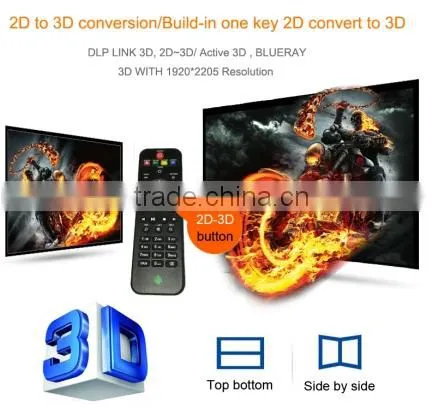 Mini Portable Projector / 3D Projector / Full HD LED DLP Projector With 1080P Resolution photo-6