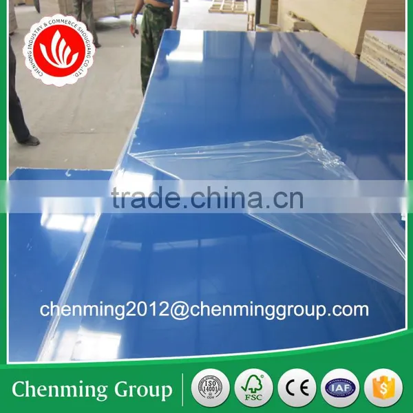 High Gloss Wood Grain UV Coated MDF Board photo-3