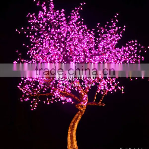 Outdoor Deco Pink Led Cherry Blossom Tree Light photo-3
