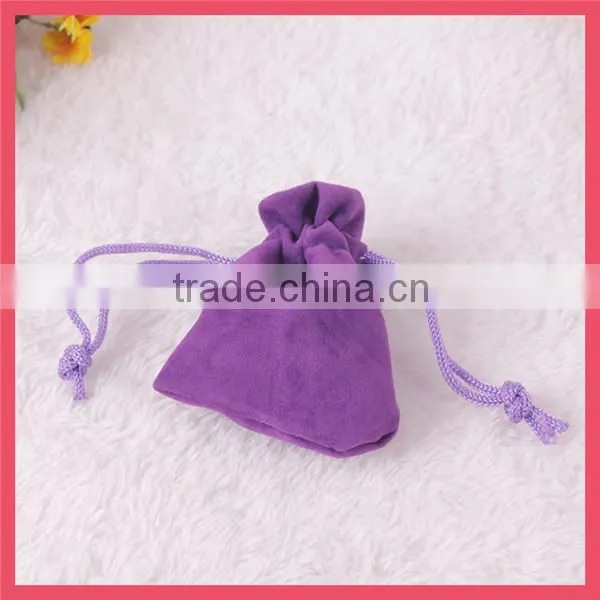 Wholesale Fancy Purple Custom Gift Cheap OEM Velvet Bag