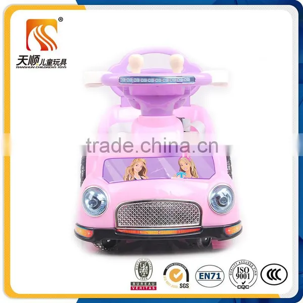 Slicon Swing Wheels Electric Toy Car for Baby Kids Ride-on Rocking Toy Car China photo-5