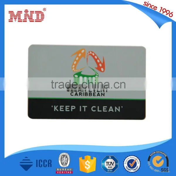 MDH146 Plastic NFC Rfid Magnetic Stripe Hotel Key Card photo-5