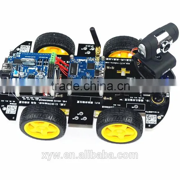 4WD WiFi Robot Car With HD Camera(Digital WiFi) Smart Car Programmable Robot Wireless Remote Control Monitoring photo-2
