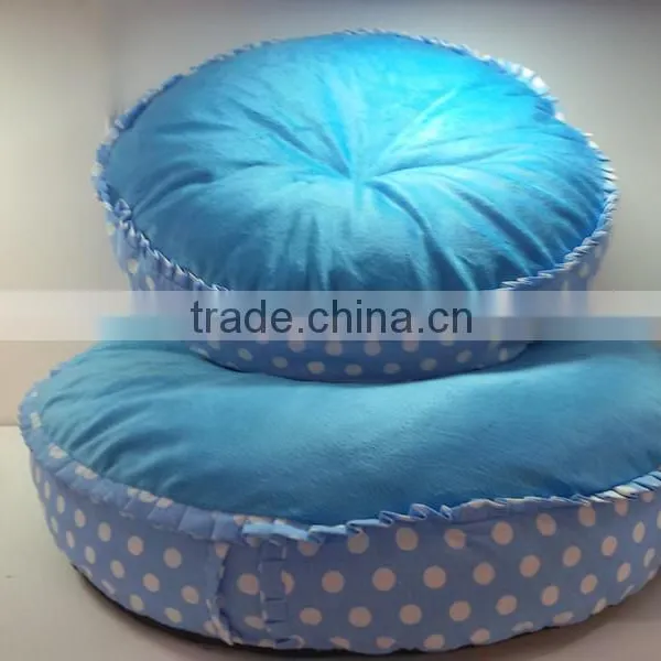 Pet Mattress ,Wholesale Round Shape Dog Mat, Lovely Dog Bed ,China Factory Pet Products