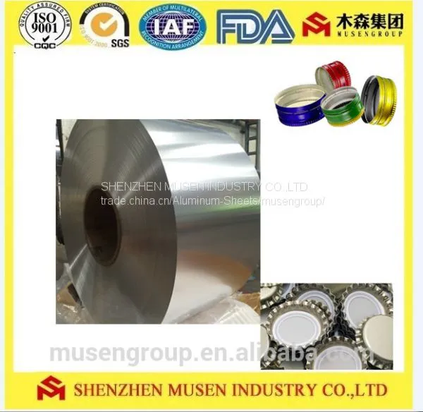 Aluminum Coil For Wine Capsules,PP Cap Material