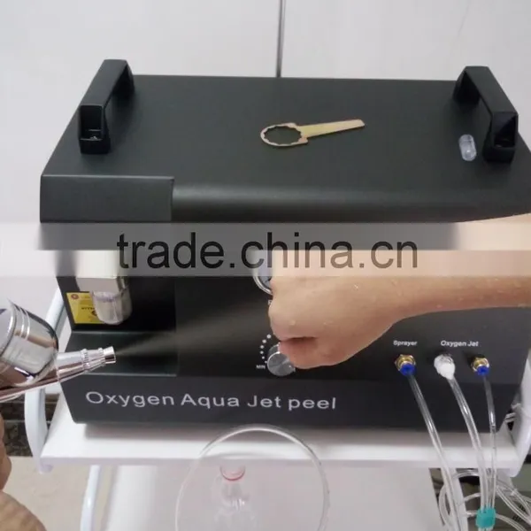 Oxygen Machine For Skin Care Portable White Beauty Salon Portable Oxygen Facial Machine Use Oxygen Water Jet Facial Cleaning Machines For Skin Care photo-4