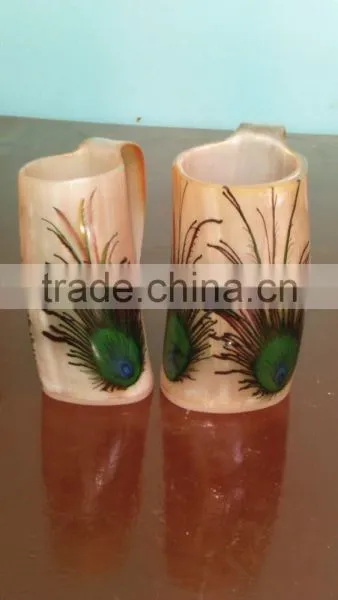 Horn Mugs