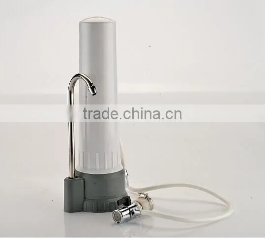 Ceramic and Activated Carbon Faucet Non Electric Counter Top Water Filter photo-2