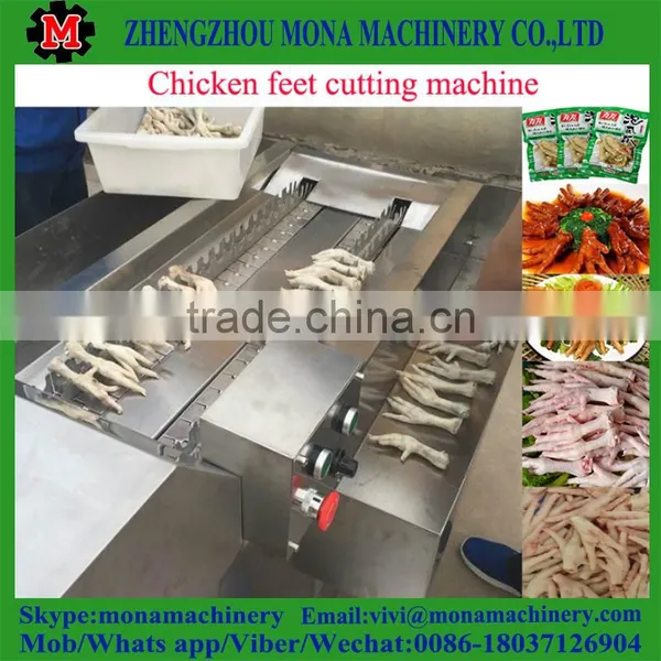 Top Quality Chicken Paw / Feet Cutting Machine on Sale photo-3