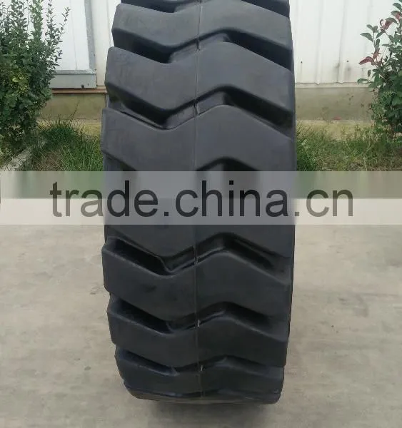 China Grader Tire 17.5-25 17.5x25 17.5r25 Solid Wheel Loader Tires Michelin12 Inch Solid Rubber Tires photo-3